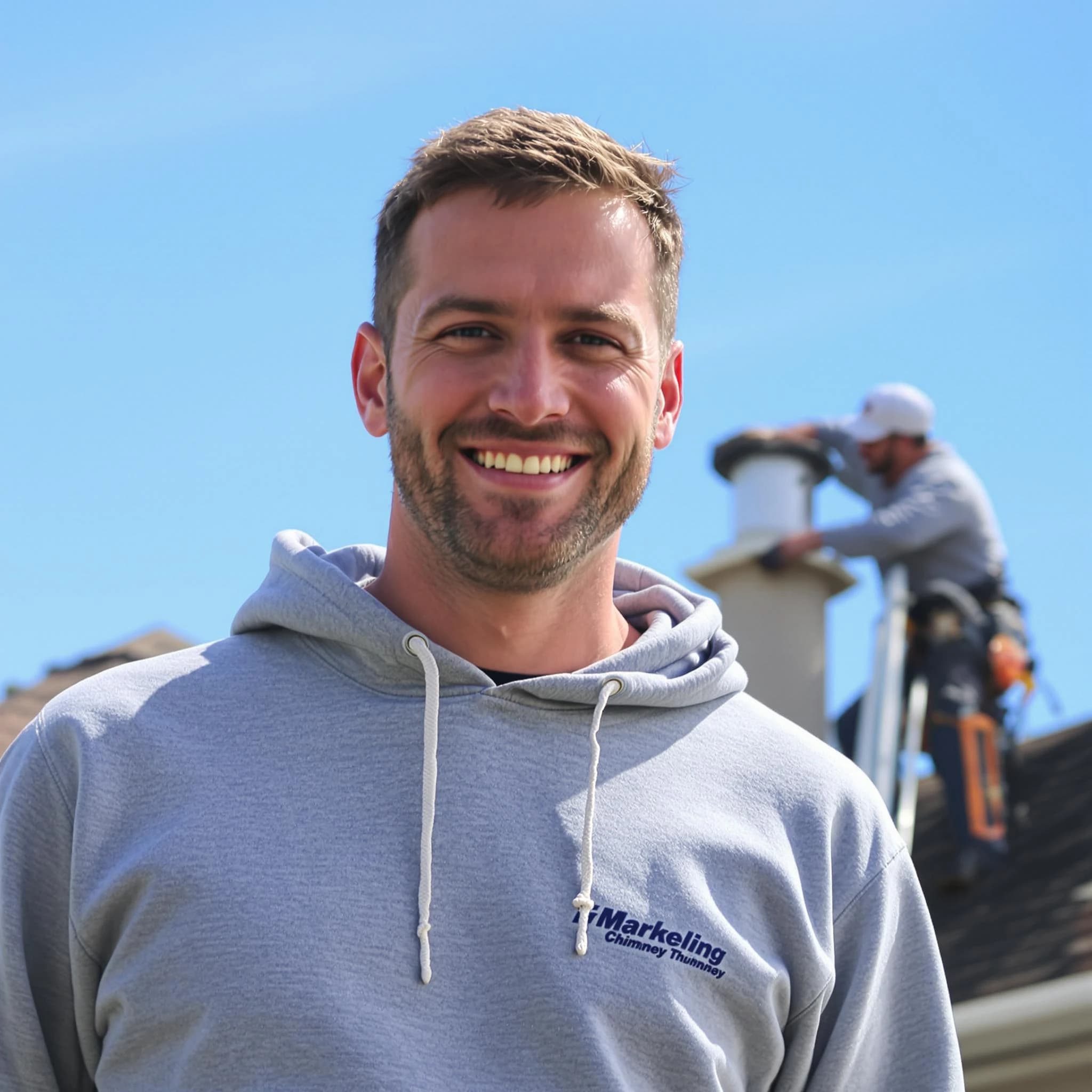 The Arlington Chimney Sweep team.